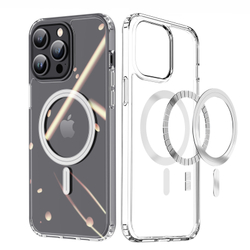 Усиленный прозрачный чехол с поддержкой MagSafe от Dux Ducis для iPhone 15 Pro Max, серия Clin Mag Series Case