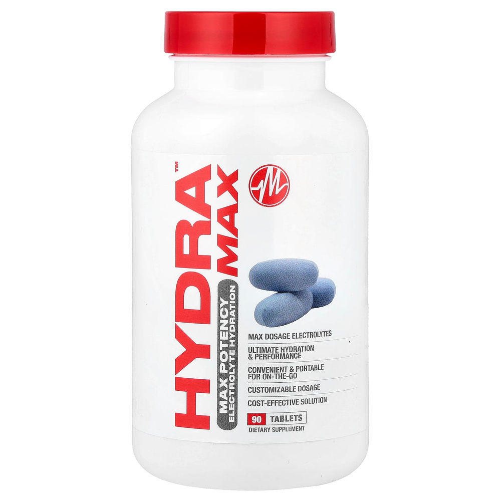 Metabolic Nutrition, HydraMAX ™, максимальная эффективность, 90 таблеток