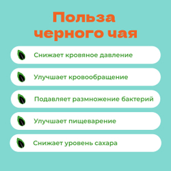 Чай Черный Дикая вишня с ягодами в пирамидках