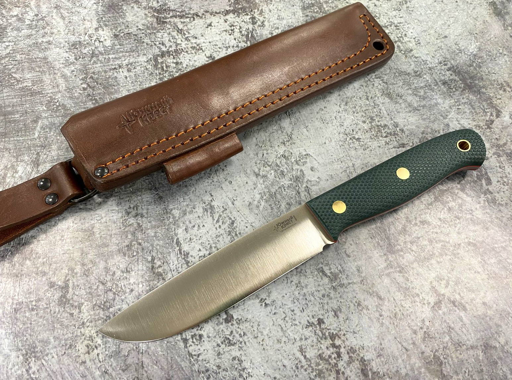 Нож Модель Х, N690,конвекс, микарта, 207.0852