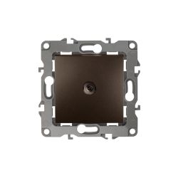 12-3101-13 ЭРА Розетка TV одиночная, IP20, Эра12, бронза | Эра 12