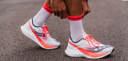 Носки V4 Run Hi WHITE/FLUO RED