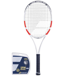 Теннисная ракетка Babolat Pure Strike 98 16/19 - white/red/black
