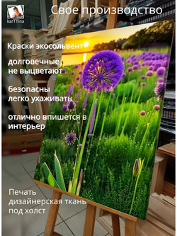 Картина Закатная нежность интерьерная 30х40см 1шт.