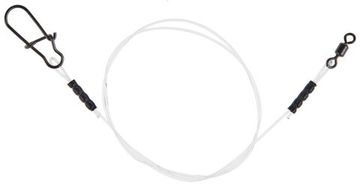 Поводки LJ HARD MONO оснащ. вертл. и застеж. 15кг 30см 5шт.