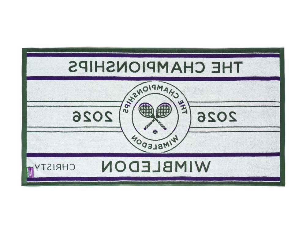 Теннисное полотенце Wimbledon Championships 2026 — green/purple