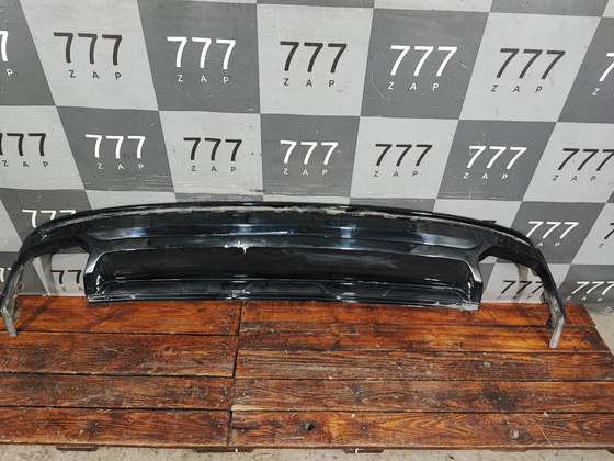 Юбка заднего бампера Volkswagen Touareg 3 18-нв Б/У Оригинал 760807482J9B9