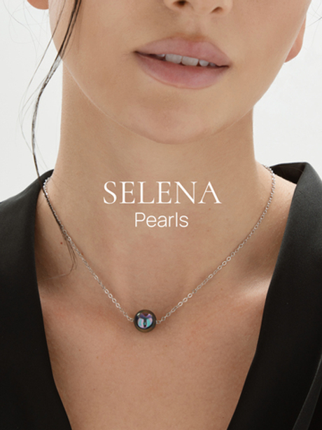 91003859 Колье Selena Pearls
