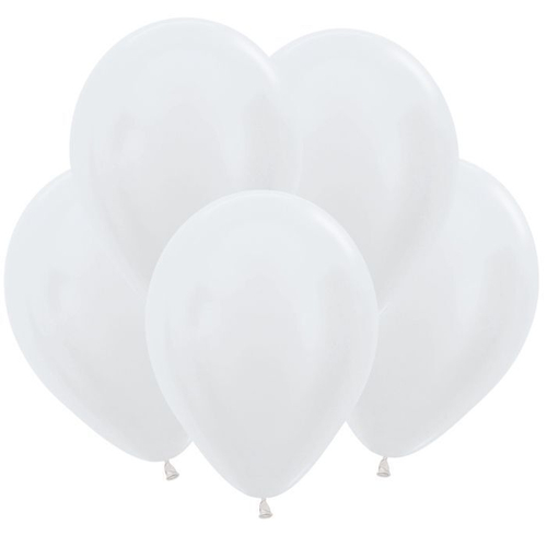 Шар 5" Белый, Перламутр / White 405 Sp