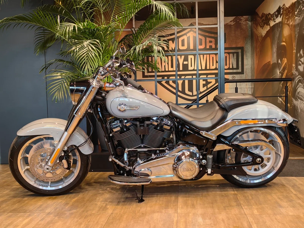 Harley-Davidson Fat Boy 114, 2024 Billiard grey