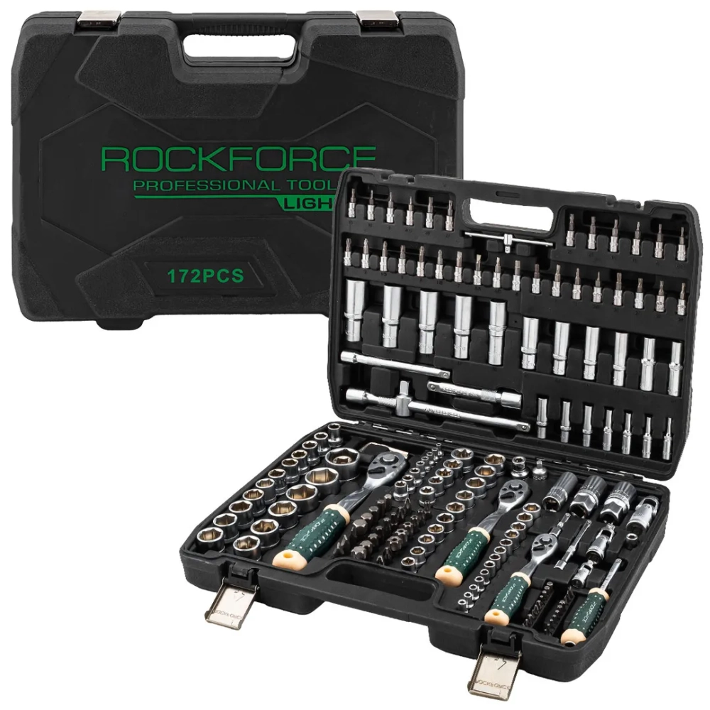 Набор инструментов 172пр. 1/4''3/8''1/2''6гр RockFORCE LIGHT RF LIGHT-41723-5