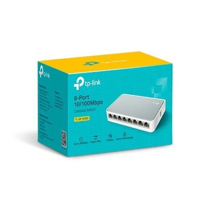 TP-Link TL-SF1008D 8-портовый настольный коммутатор 10/100 Мбит