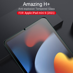 Антибликовое закаленное стекло от Nillkin для планшета iPad Mini 6 с 2021 года и iPad Mini 7 с 2024 года, толщина 0,3мм, серия Anti-Explosion Glass Screen Protector