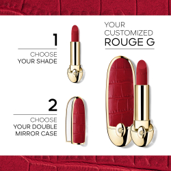 GUERLAIN Rouge G - Роскошная помада оттенок 770 Le Rouge Grenadine Velvet, 3 g