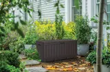 Keter Сундук Кенвуд (KENTWOOD STORAGE BOX) 350л, коричневый — фото 5