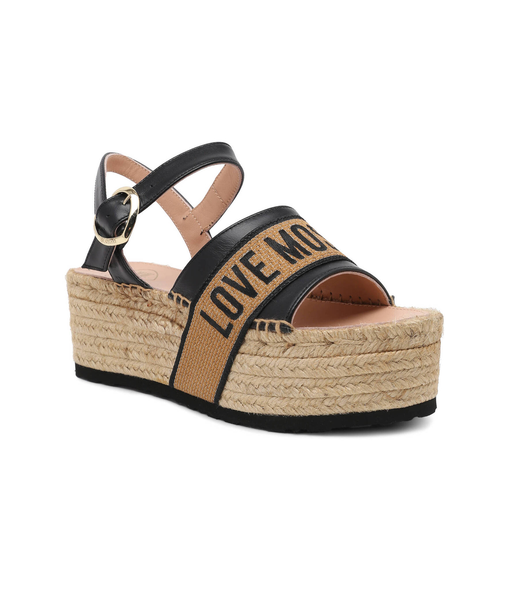Босоножки Love Moschino - черный(JA16296I0IIA0)