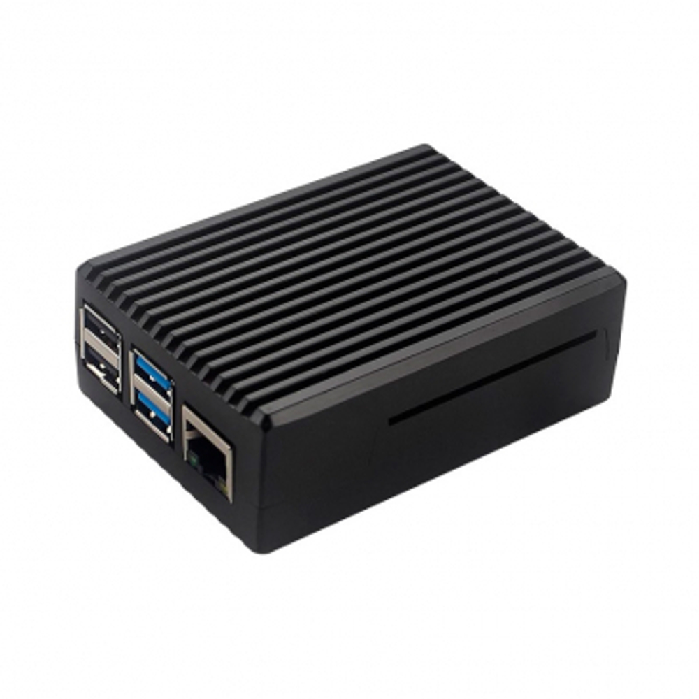 RPI4-AC-B0F, Закрытый охлаждающий корпус из алюминиевого сплава для Raspberry Pi 4