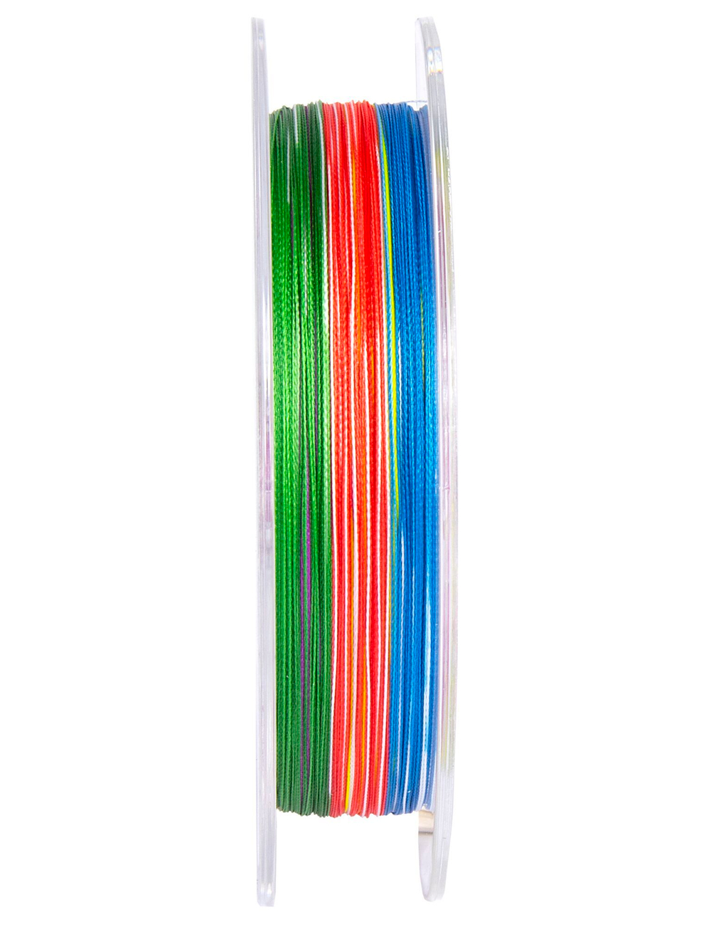 Леска плетёная LJ Vanrex EGI & JIGGING х4 BRAID Multi Color 150 м, 0,17 мм