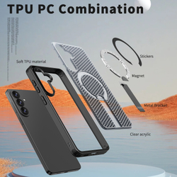 Прозрачный чехол Mesh Pro Magnetic Case для Samsung Galaxy S26