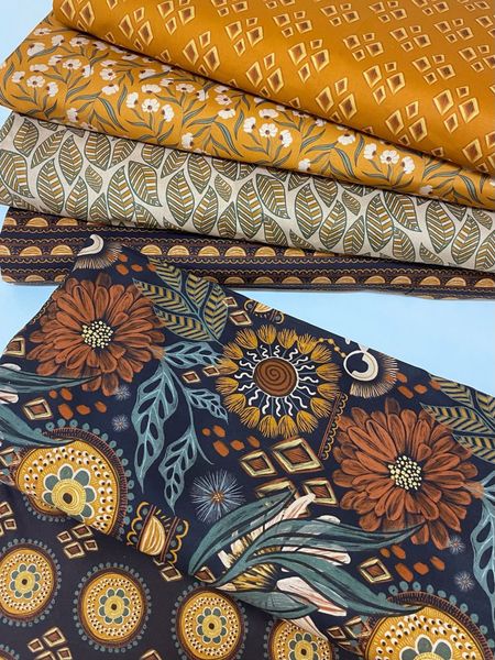 BOHO BLISS #4, отрез 50 см, 100% хлопок Handmade Fabrics 10