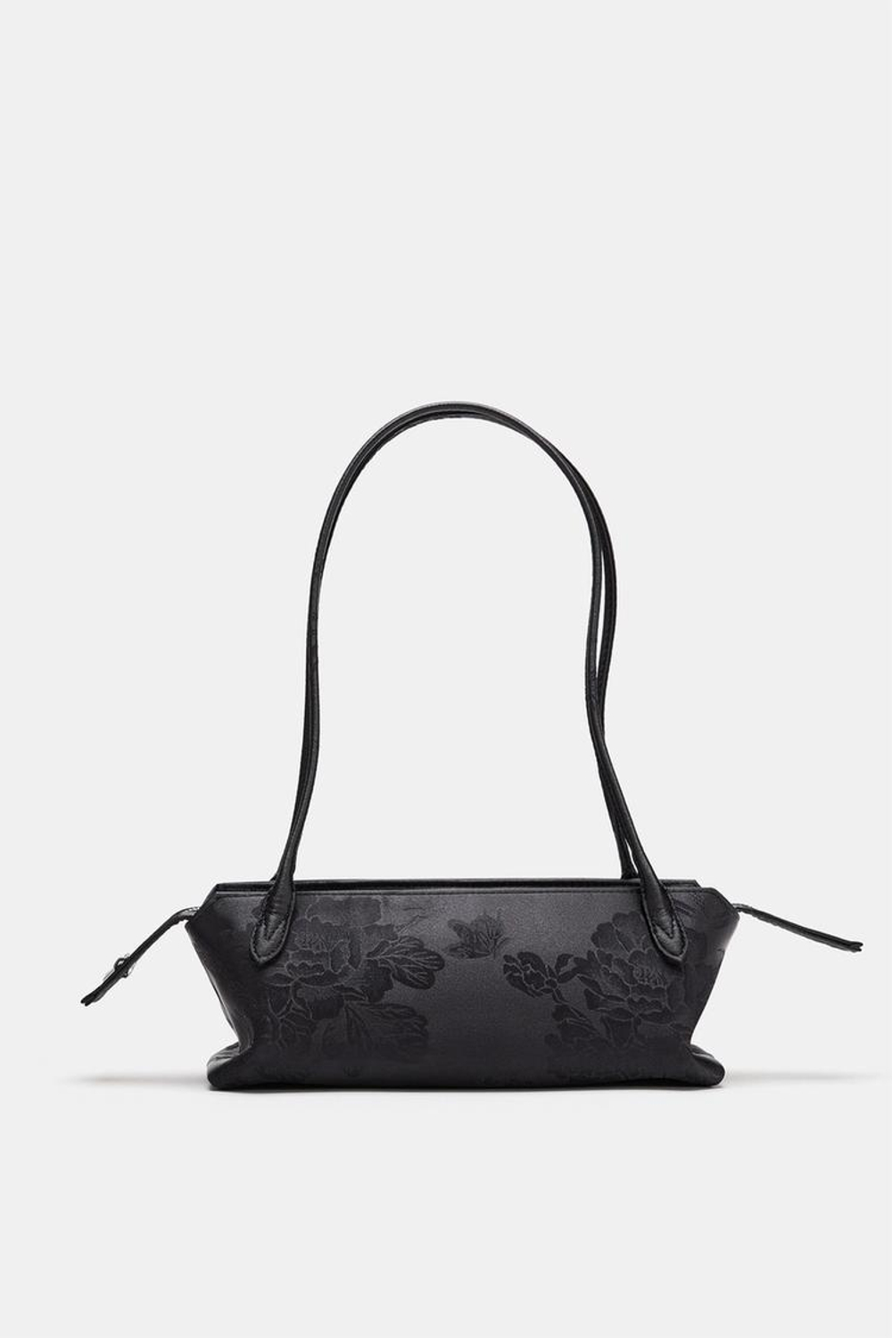 ZARA СУМКА С ПЛЕЧЕВЫМ РЕМНЕМ, ЧЕРНЫЙ