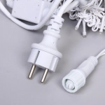 Гирлянда для улицы ЗАНАВЕС «Мерцание» ш3м* в2,5 м 480 ламп LED, белый.пров, 1 реж, IP-65, Теплый белый (возможность соединения)