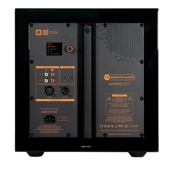 Monitor Audio Anthra W10 High Gloss Black