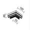 Соединитель угловой Accessories for tracks Exility TRA034CL-SCHN-42W Maytoni