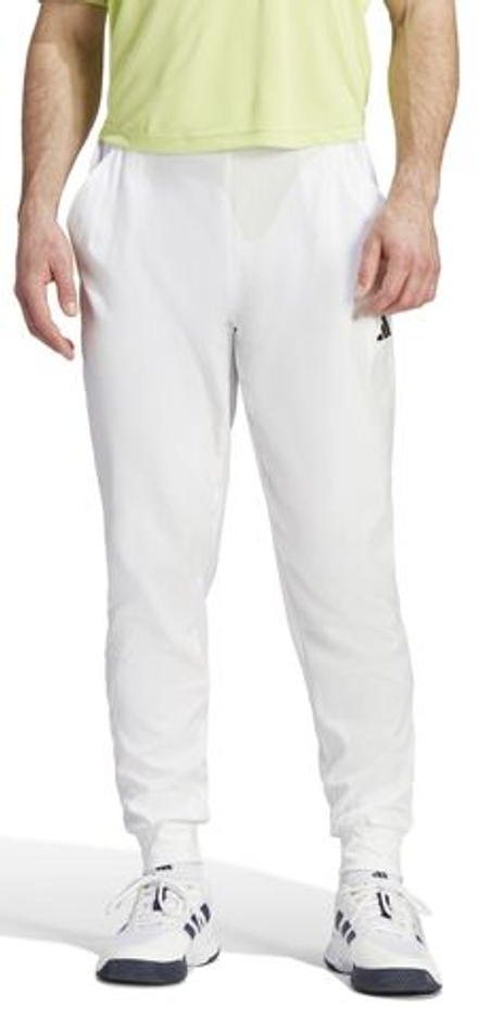 Мужские теннисные штаны Adidas Woven Pant Pro - белый