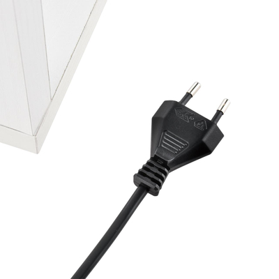 8089/1F COMFI LN26 459 белый, дерево/текстиль Торшер Е27 1*60W 220V PRACTIC
