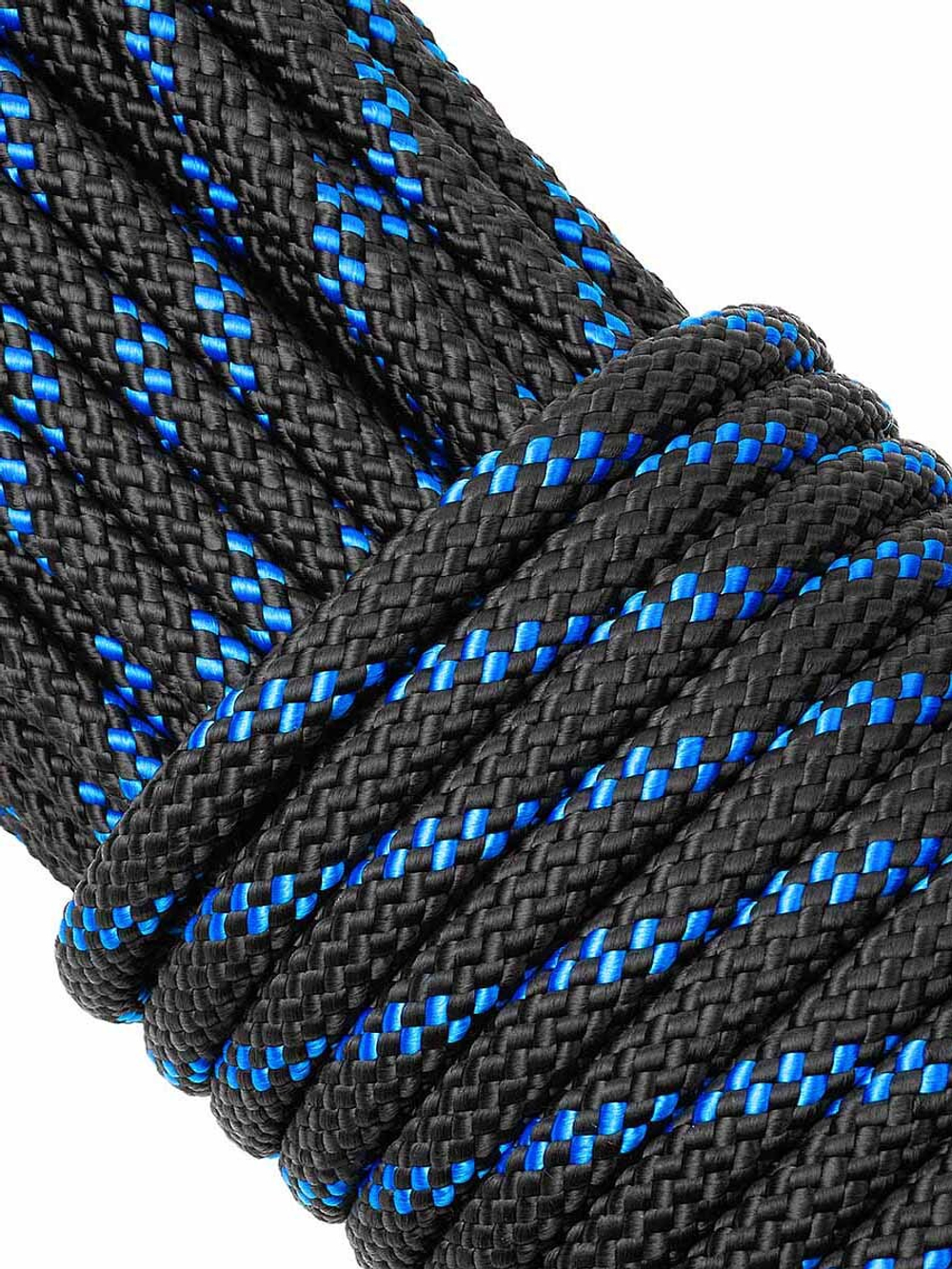Шнур плетеный якорный SailMaster Anchor Cord 10,0 мм, черно-синяя прядь, 1300 кгс, 30 м, моток