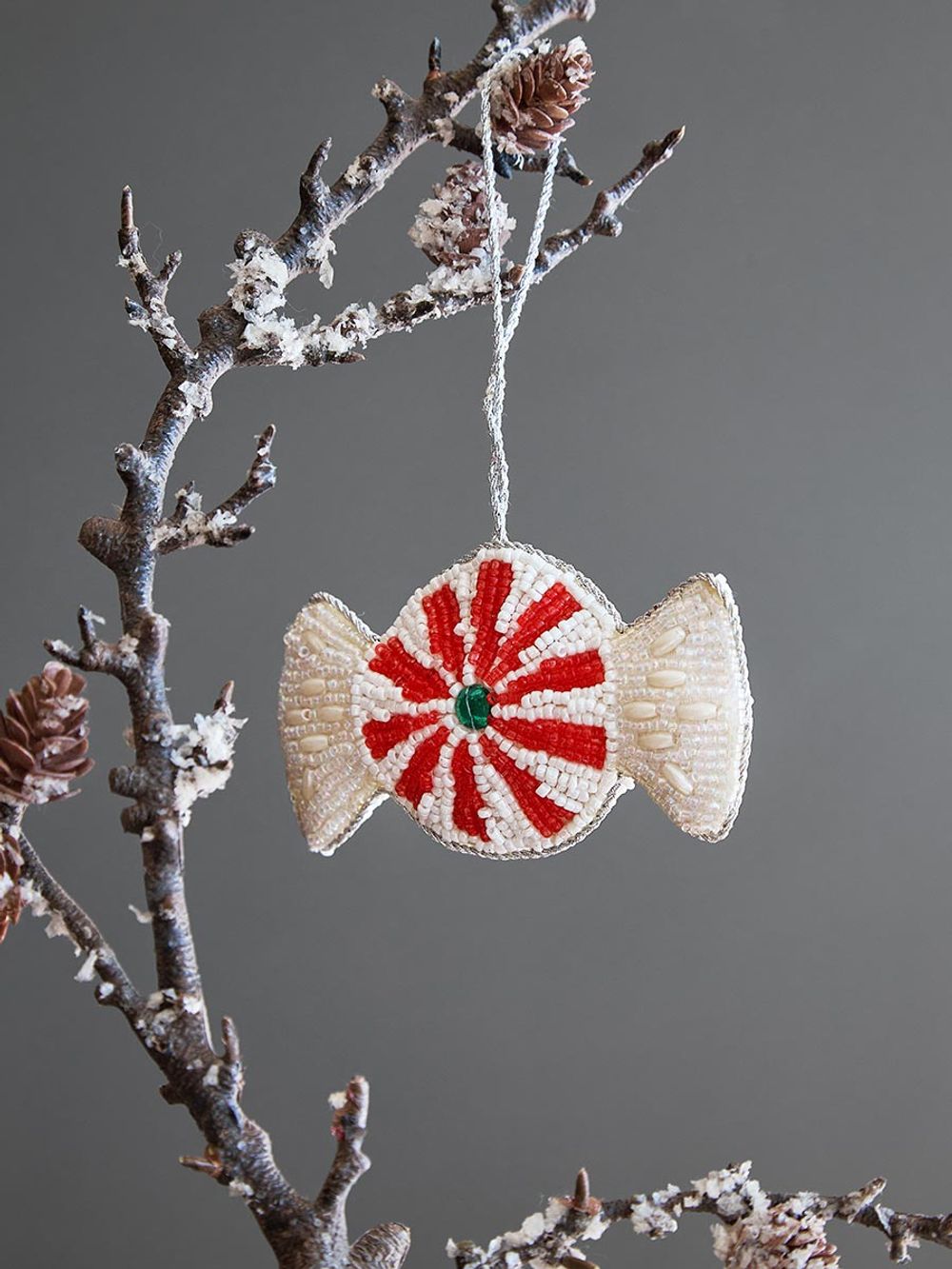 Набор елочных украшений Christmas jewels из коллекции New Year Essential, 4 шт.