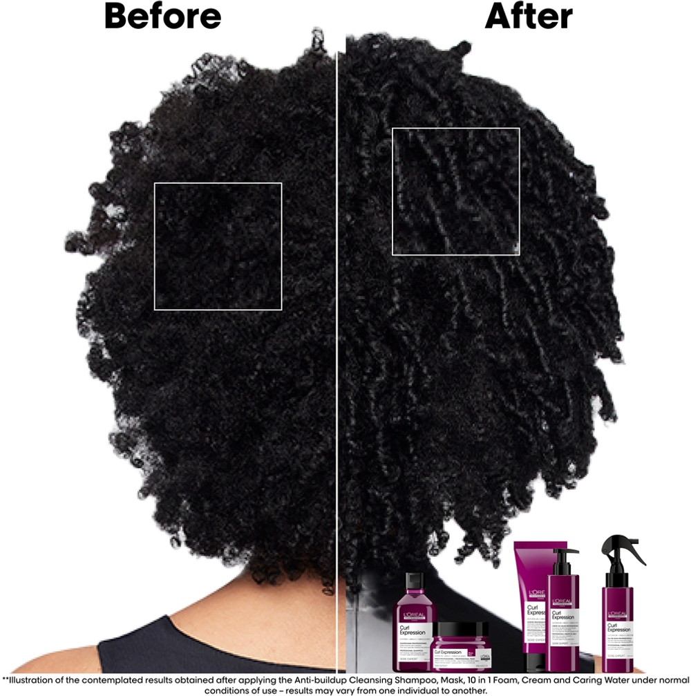 L’Oreal Professionnel Serie Expert Curl Expression - Увлажняющая куративная маска для вьющихся и волнистых волос, 200 ml