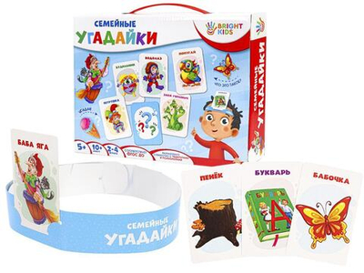 Bright Kids. Развивающая игра. Семейные угадайки (Ин-7618)