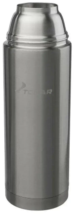 Термос Тонар 1200ML (доп. пластиковая чашка) HS.TM-022, Серебристый