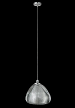 Светильник подвесной Crystal Lux VERANO SP1 SILVER 3711/201