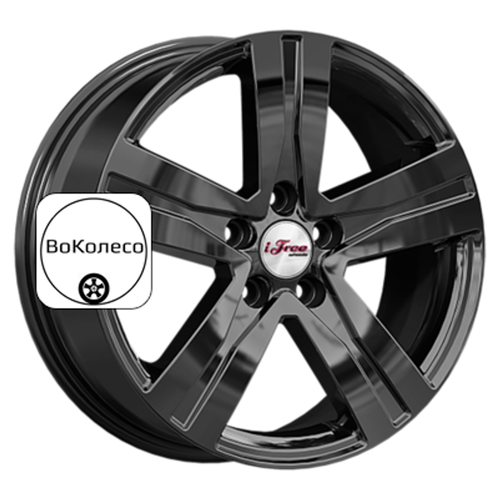 7x17/5x114,3 ET50 D67,1 Rebel (КС913) BK iFree