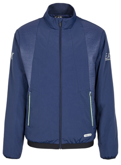 Мужская теннисная куртка EA7 Man Woven Bomber - navy blue