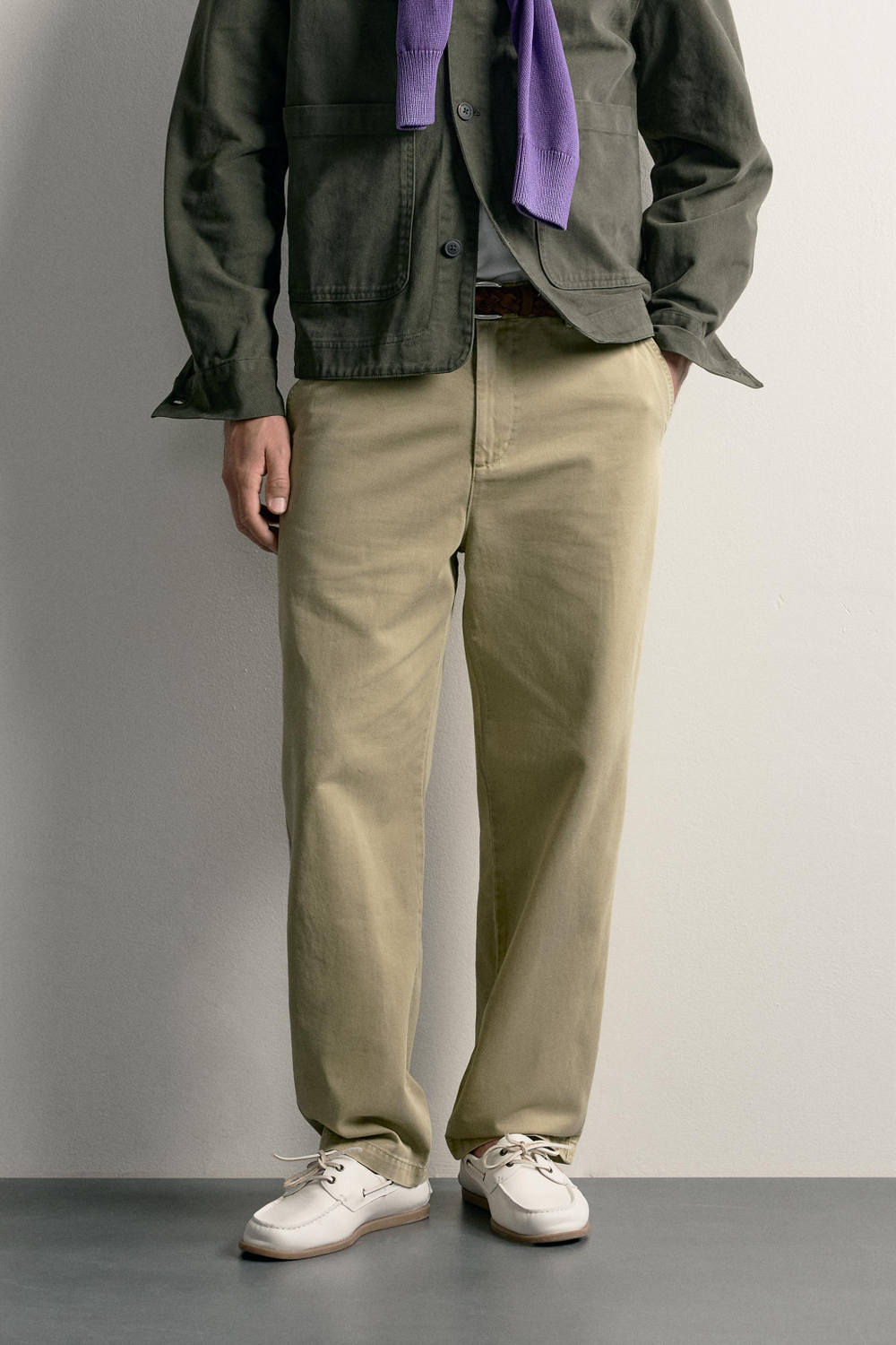БРЮКИ ЧИНОС STRAIGHT FIT — ZARA · 1063/442