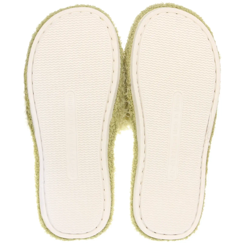 Тапочки женские домашние «COMFORT», цвет зелёный, р-р 40-41