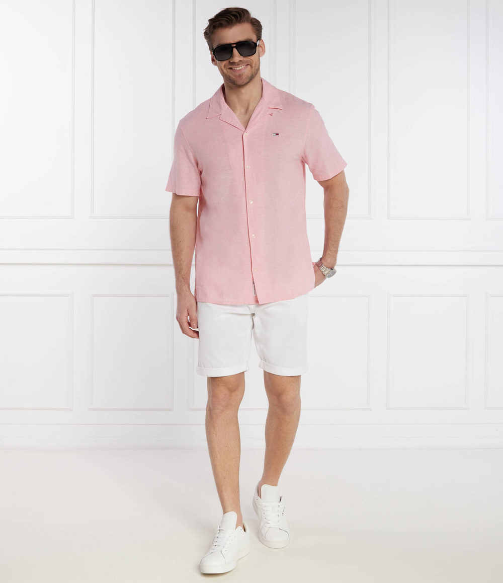 Рубашка Tommy Jeans - розовый(DM0DM18963)