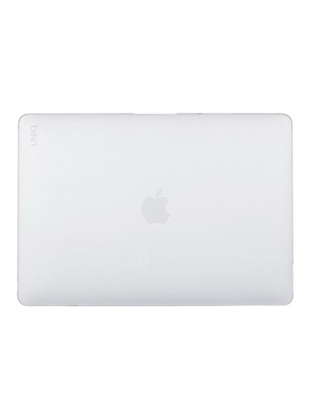 Чехол Uniq Claro для MacBook PRO 13" (2020-2022), цвет матовый прозрачный (Matte Clear)