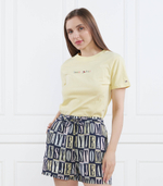 Футболка TJW REG COLOR SERIF LINEAR SS Tommy Jeans - желтый(DW0DW15447)
