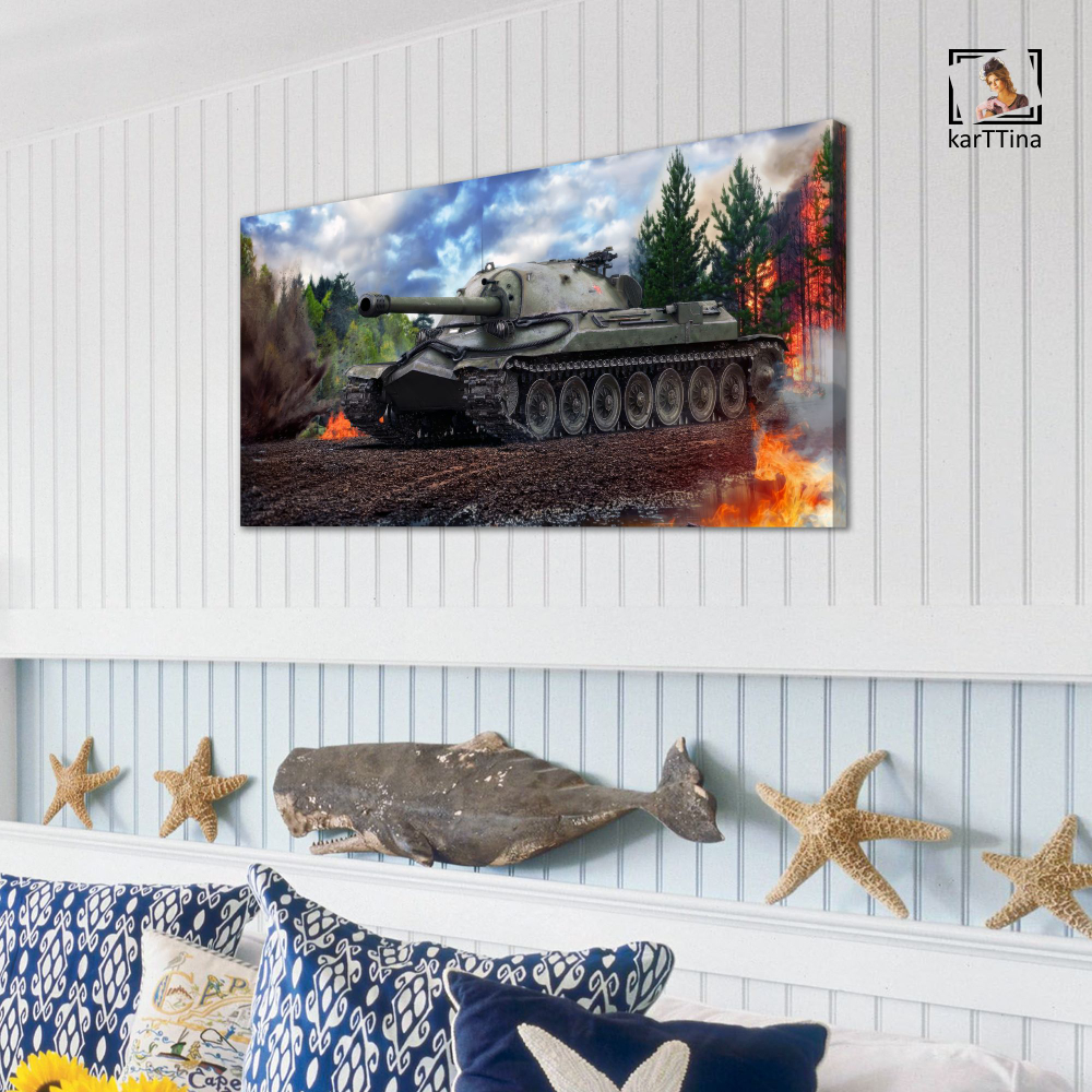 Картина на стену "Искандер-М" 80х40 см