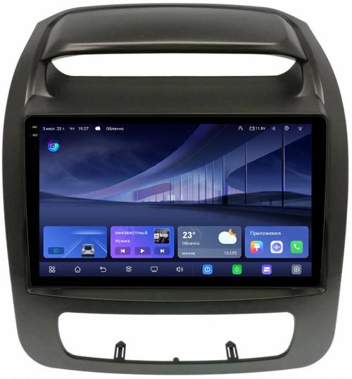 Магнитола для KIA Sorento 2 XM 2012-2020 c экраном климата снизу - Kuberg QLed+2K, Android 14, TS105, Быстрейшая, CarPlay, SIM-слот
