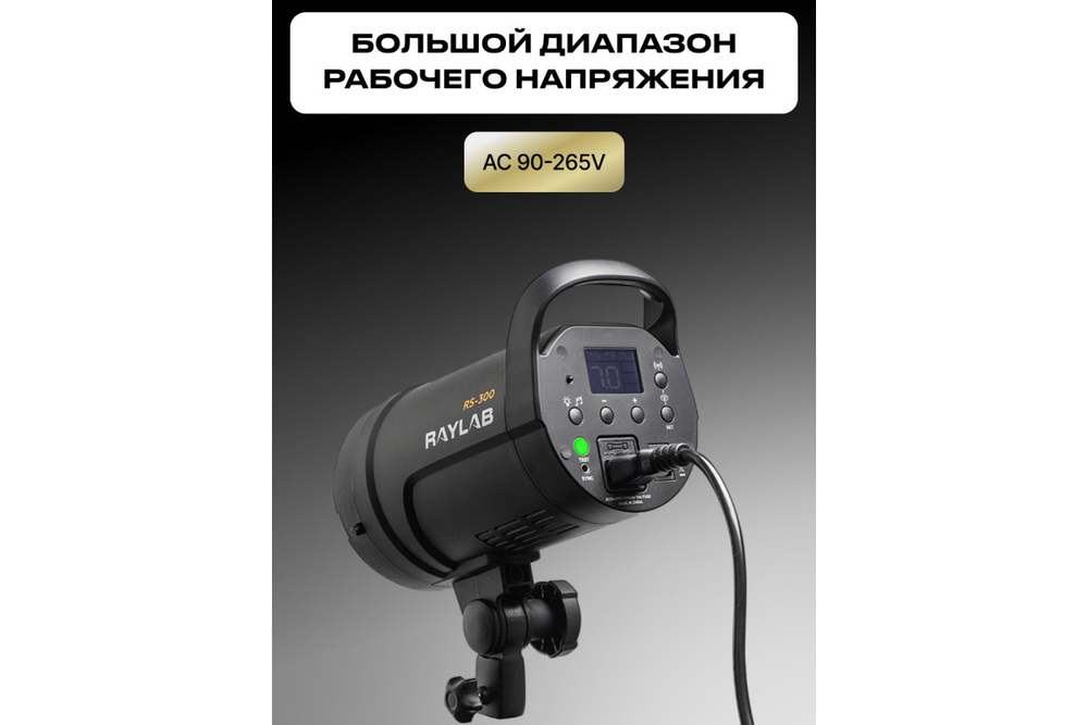 Вспышка студийная Raylab Rossa RS-300