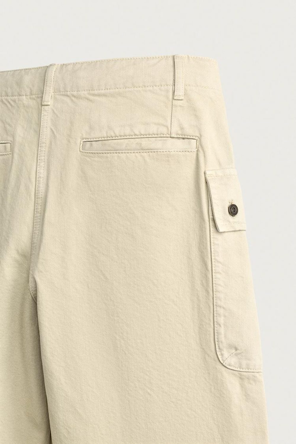 ZARA БРЮКИ CARGO RELAXED FIT, ЗЕЛЕНЫЙ/СЕРЫЙ