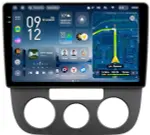 Магнитола для Volkswagen Jetta 5 2005-2010 (кондиционер) - Teyes CC4-PRO монитор 10.36" 2K QLED на Android 13, Быстрейшая, Snapdragon 778G, ИИ, CarPlay, DSP, 4G SIM-слот