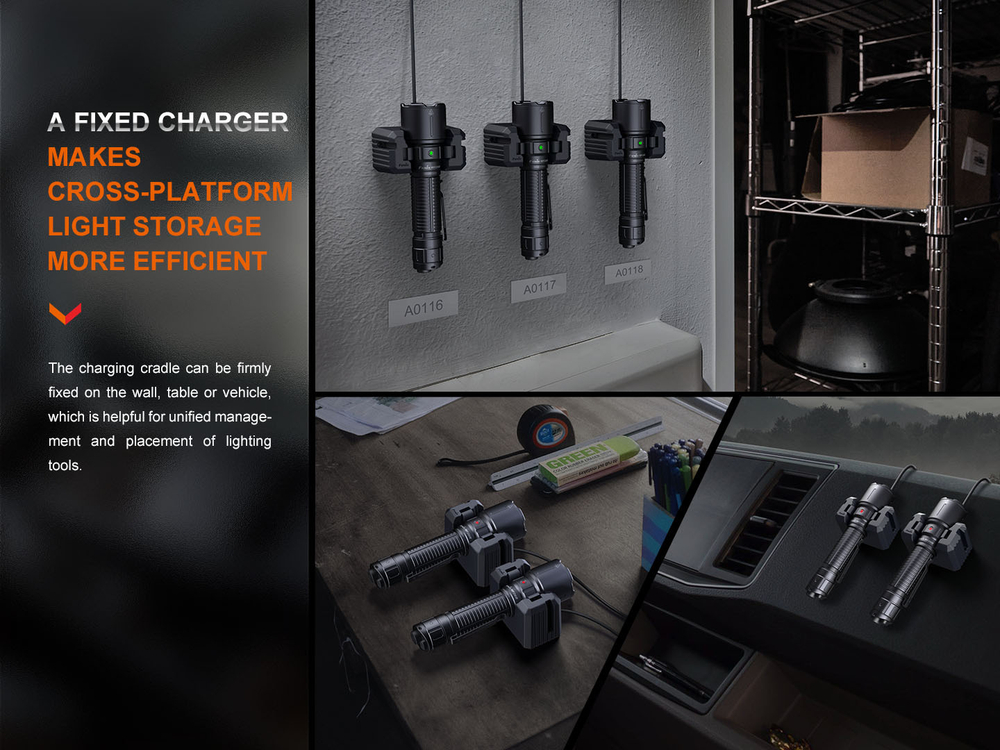 Фонарь ручной сверхмощный Fenix WF26R