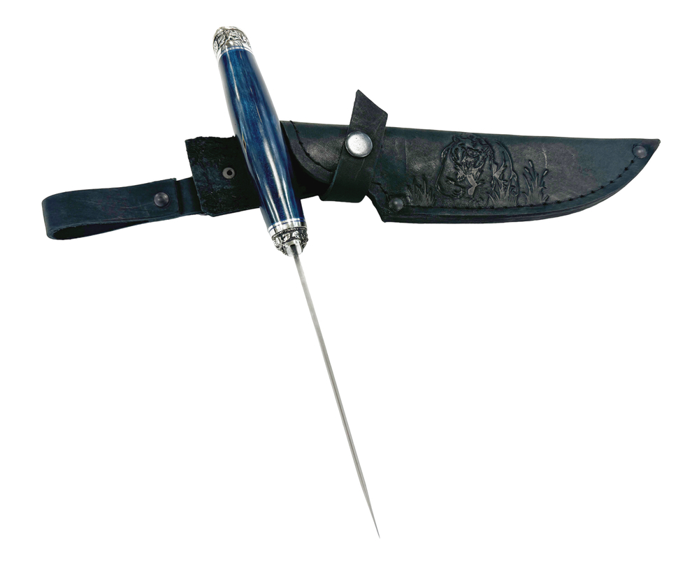 Нож Егерь, BOHLER S390, стабилизированная карельская береза